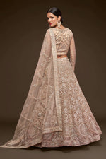 Off White Heavy Designer Embroidered Lehenga Choli