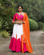 Designer Pure Rayon Cotton Gota Patti Lehenga Choli