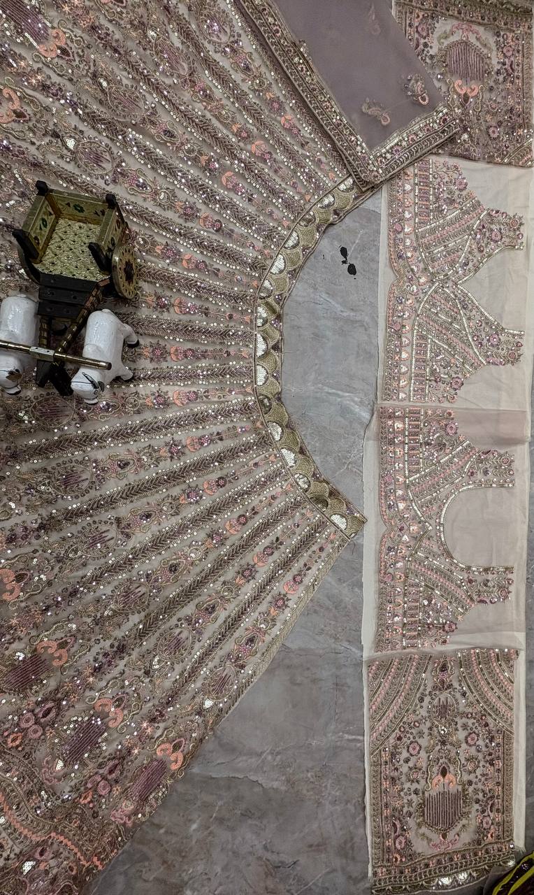 Designer Sequins Embroidered Lehenga Choli
