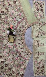 Light Weight Coding Sequins Soft Net Lehenga Choli