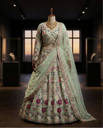 Light Weight Coding Sequins Soft Net Lehenga Choli