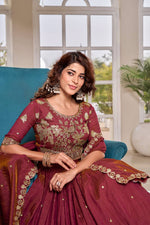 Designer Silk Embroidered Lehenga Choli