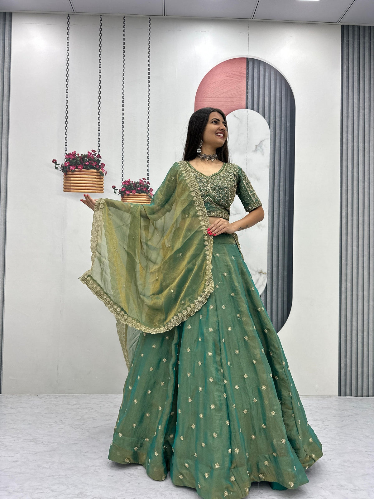 Premium Mosh Lehenga Choli with Heavy Embroidery