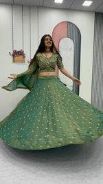 Premium Mosh Lehenga Choli with Heavy Embroidery