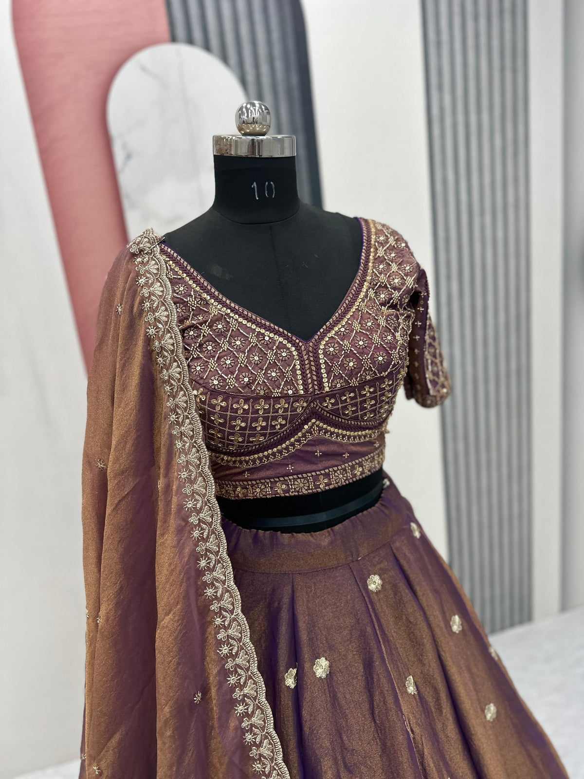 Premium Mosh Lehenga Choli with Heavy Embroidery