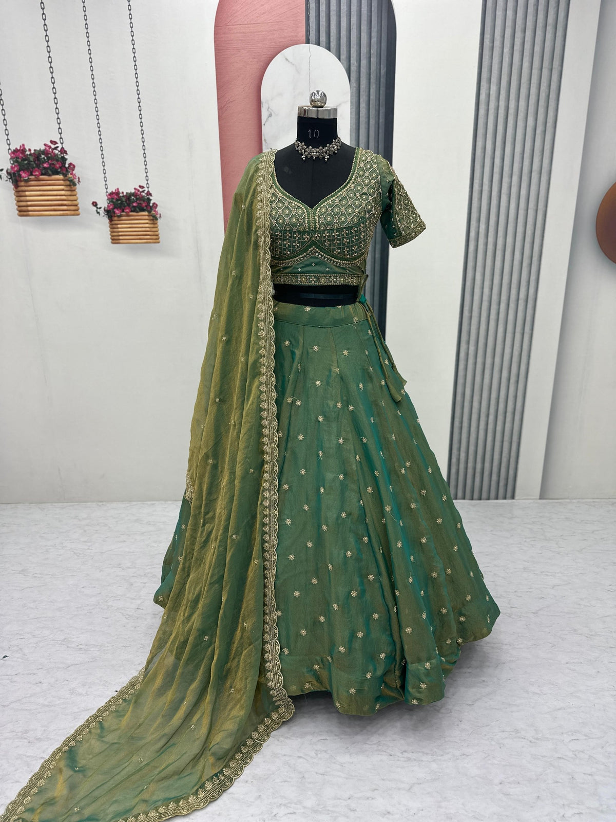 Premium Mosh Lehenga Choli with Heavy Embroidery