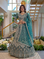 Designer Butterfly Net Lehenga Choli