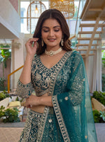 Designer Butterfly Net Lehenga Choli