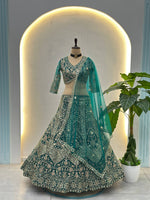 Designer Butterfly Net Lehenga Choli