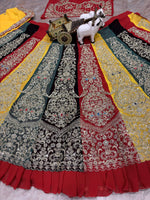 Premium Faux Georgette Lehenga Choli with Coding Sequins Work