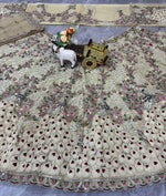 Premium Soft Net Lehenga Choli with Coding Sequins Work