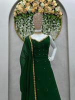 Buy Green Dupatta Kurtas Sets online in India - Joshindia