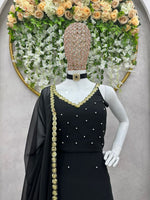 Buy Black Dupatta Kurtas Sets online in India - Joshindia