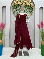 Buy Maroon Kurtas Sets online in India - Joshindia