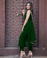 Buy Green Dupatta Kurtas Sets online in India - Joshindia
