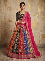 Designer Faux Georgette Sequins Embroidery Lehenga Choli