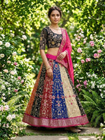 Designer Faux Georgette Sequins Embroidery Lehenga Choli