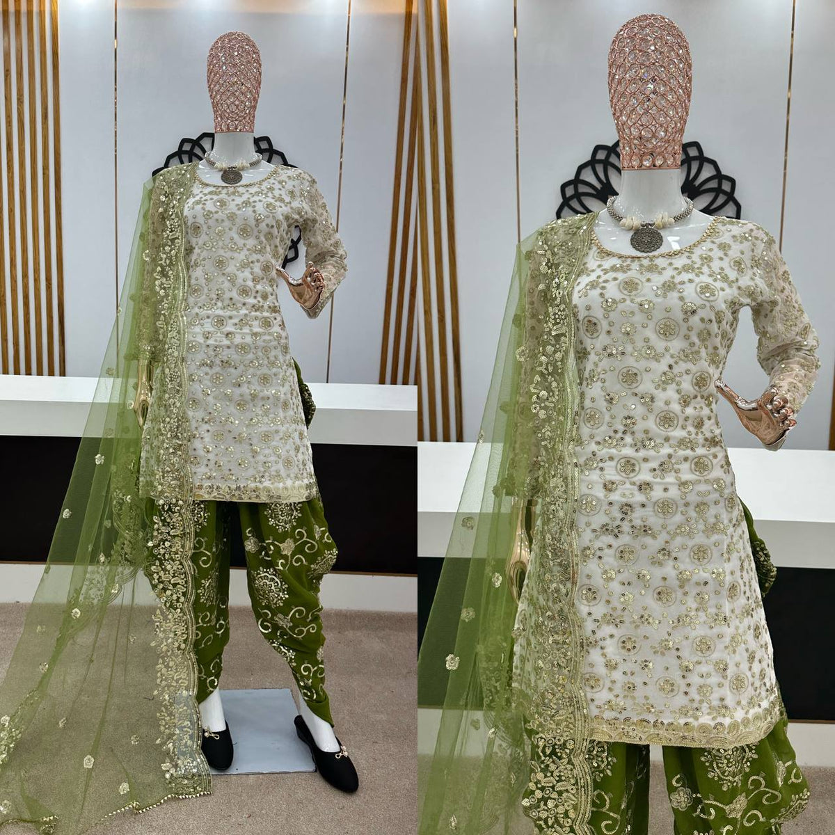 Buy Women Green Salwar Suit online in India - Joshindia