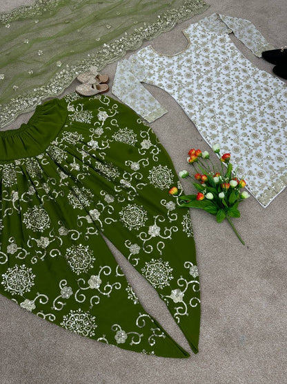 Buy Women Green Salwar Suit online in India