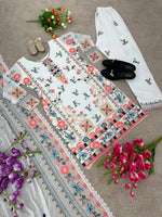 Buy White Salwar Suit online in India - Joshindia