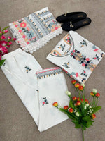 Buy White Salwar Suit online in India - Joshindia
