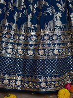Premium Dola Silk Jacquard Embroidered Lehenga Choli