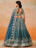 Designer Georgette Embroidered Lehenga Choli