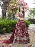 Designer Dola Silk Jacquard Lehenga Choli