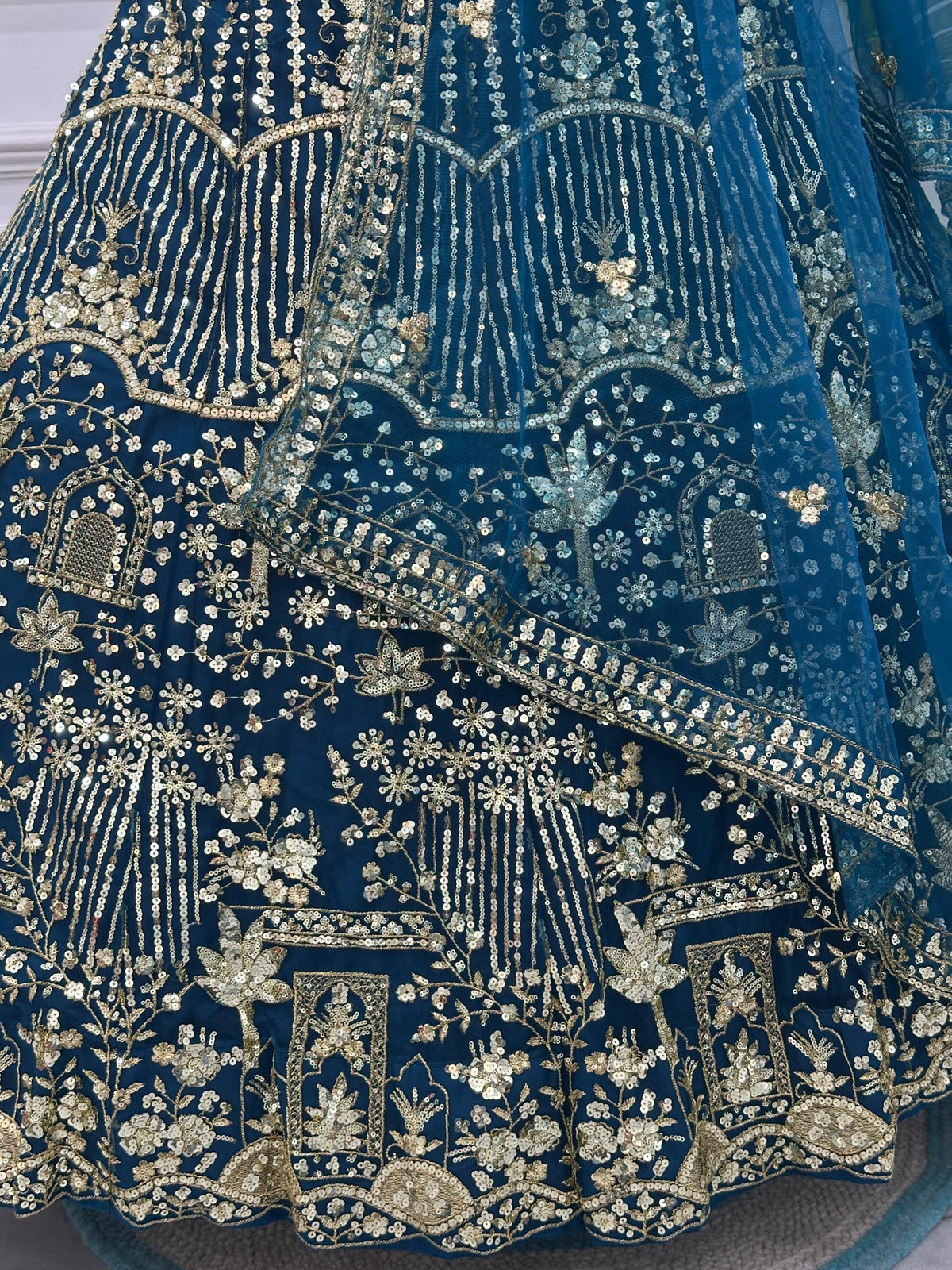 Royal Elegance Butterfly Net Lehenga Choli