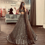 Buy Premium Net Sequins Work Lehenga Choli Online