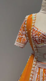 Buy Latest Yellow color Lehenga choli Online