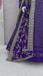 Lilac Color Latest Designer Lehenga Choli For Great Looks