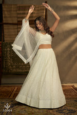 Latest Designer White Color Lehenga Choli For Party Look - Joshindia