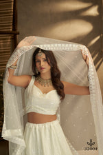 Latest Designer White Color Lehenga Choli For Party Look - Joshindia