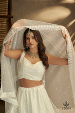 Latest Designer White Color Lehenga Choli For Party Look - Joshindia