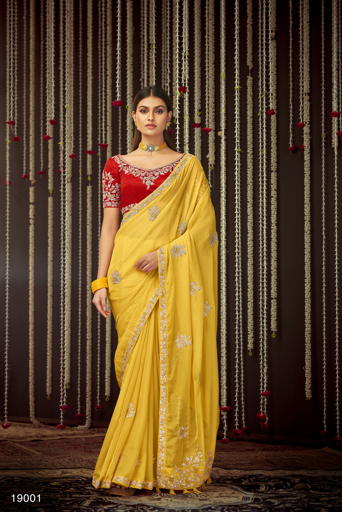 Buy trending designer Masturd Color sequins saree at best price online