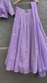 Buy Classy Lavender Lehenga choli Set Online
