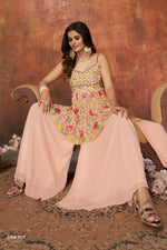 Beautiful Peach Designer Salwar suit At Best Price - Joshindia