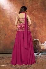 Beautiful Pink Designer Salwar suit At Best Price - Joshindia
