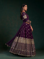 Trendy Wine Color Designer Lehenga Choli Buy Now - Joshindia
