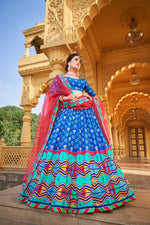 Pretty Blue Color Designer Lehenga Choli Buy Now - Joshindia