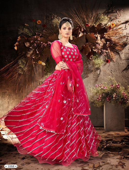 Pink color fancy designer lehenga choli at affordable price buy now