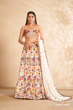 Amazing White Color Designer Lehenga Choli For Wedding Look - Joshindia