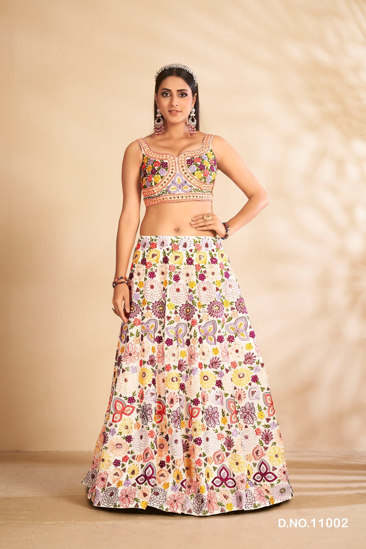 Amazing White Color Designer Lehenga Choli For Wedding Look - Joshindia