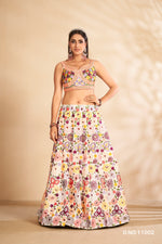 Amazing White Color Designer Lehenga Choli For Wedding Look - Joshindia