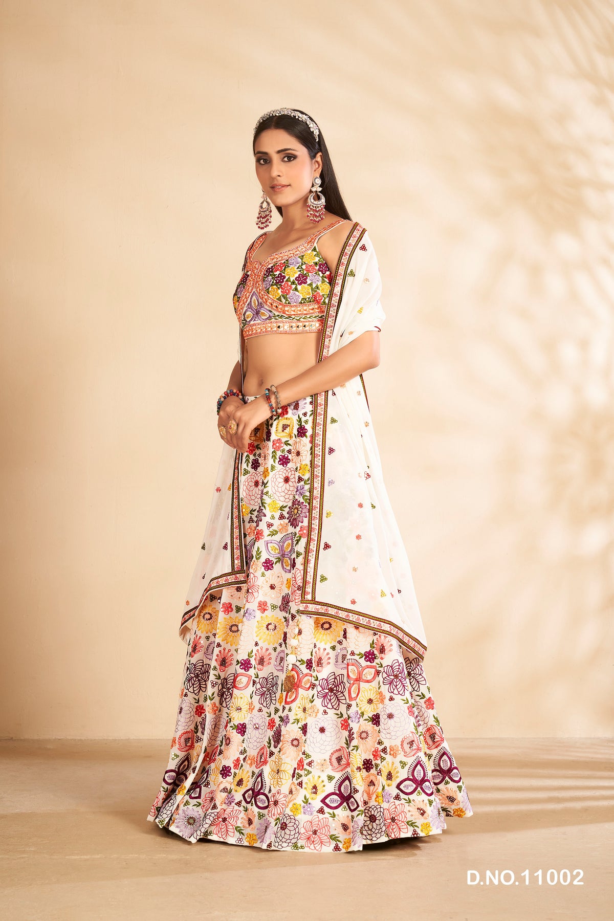 Amazing White Color Designer Lehenga Choli For Wedding Look - Joshindia