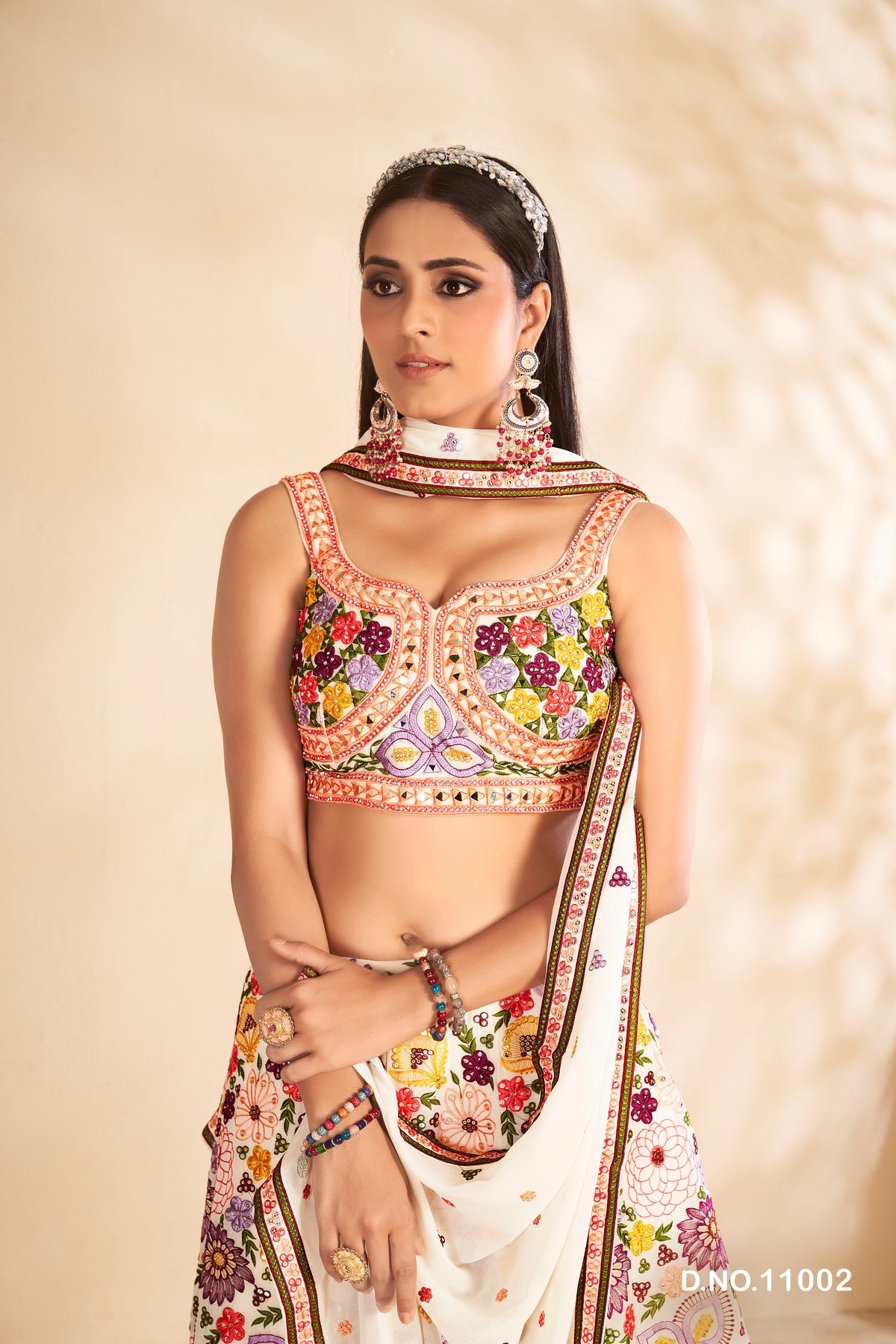 Amazing White Color Designer Lehenga Choli For Wedding Look - Joshindia