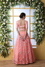 Buy Latest Collection of pink color Designer Lehenga Cholis Online in india - Joshindia