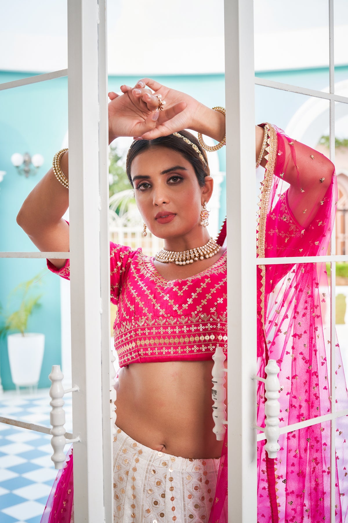 Premium White Color Designer Lehenga Choli Buy Now - Joshindia