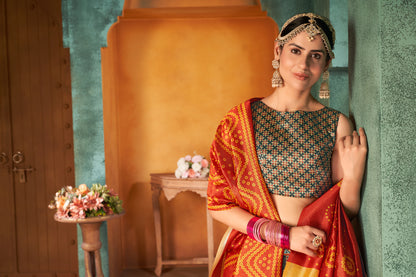 Buy Silk Lehenga Online in India - Joshindia